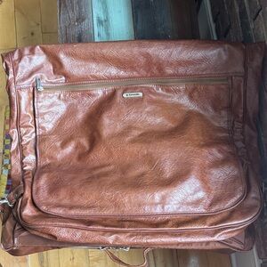 Vintage Samsonite Tan Leather Travel Bag